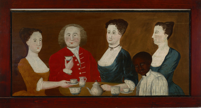 Painting of John Potter and Family